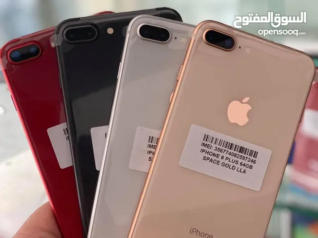 متوفر ايفونات 8 بلس اصلي جيجا 64 و 256 بطارية مشكل أغراضة الأصلية متوفر توصيل