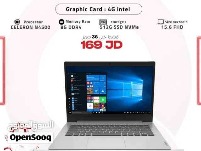لابتوب لينوفو سيليرون Laptop Lenovo Celeron بافضل الاسعار