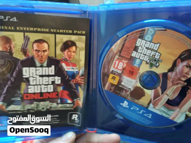 للبيع سيديات بلاي ستيشن 4 بحالة جيدة و سبدي gta 5 جديد لم يستعمل ابدا