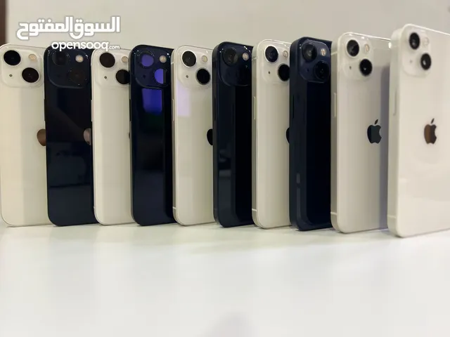 ايفون 13 عادي 128 جيجا Iphone 13 128 Gb موجود لون اسود و لون ابيض بطاريات فوق 90% اصلي