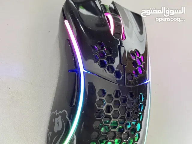 ماوس قلوريوس مودل RGB O ليزر استجبه صاروخيه مع سوفتوير(برنامج) وسلك بطول 5 متر