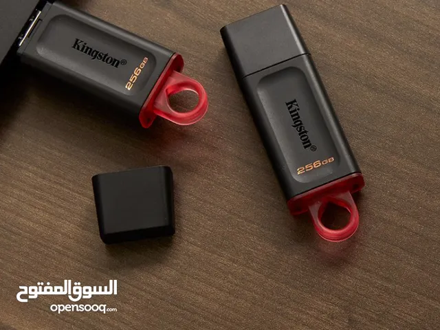 Kingston Data Traveler 256GB USB 3.2 Flash Drive فلاشه يو اس بي من كنجستون بحجم 256 جيجا