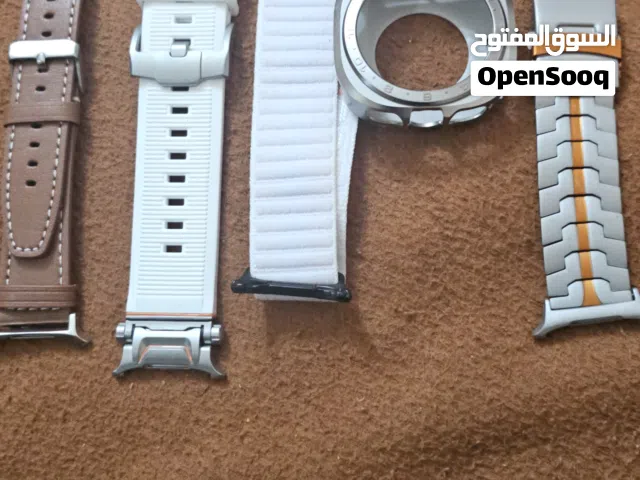 galaxy watch ultra straps leather titanium