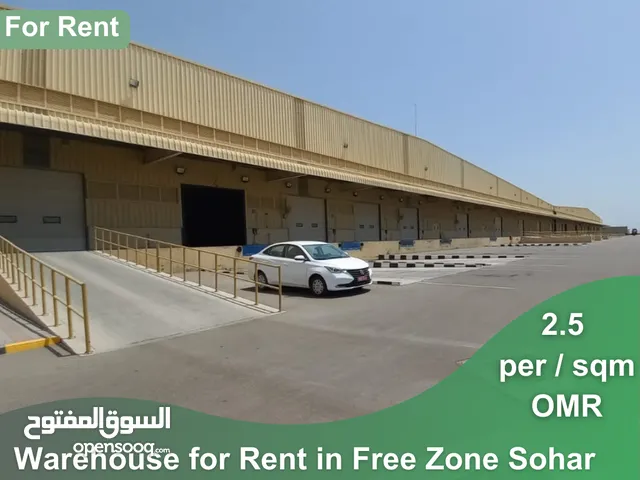 Warehouse for Rent in Free Zone Sohar REF 484TB