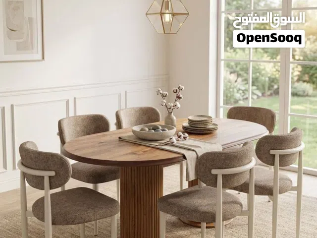 ميز 6 كرسي