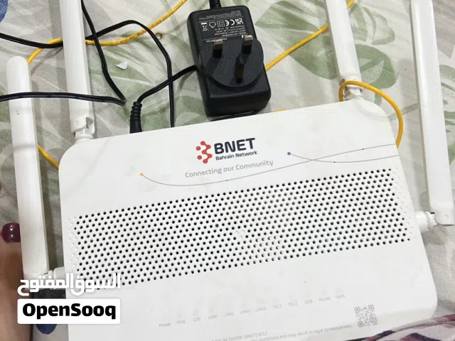 راوتر فايبر هواوي WiFi 6 موديل HG8245X6 بحالة ممتازة لكل الشبكات حجم كبير