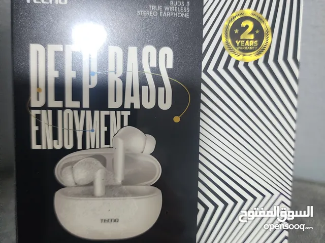 سماعات تكنو deep bass enjoyment buds 3