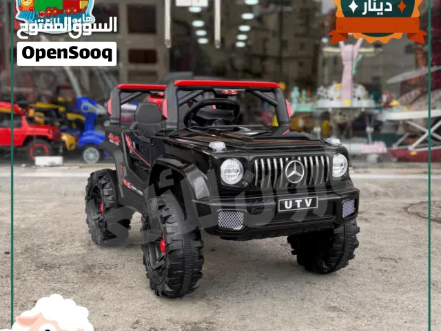 سياره ( جامبو ) 4 ماتور تناسب من عمر 1 الي 6 سنوات  / روموت / هزاز / انارة / موسيقى / من المستورد ..