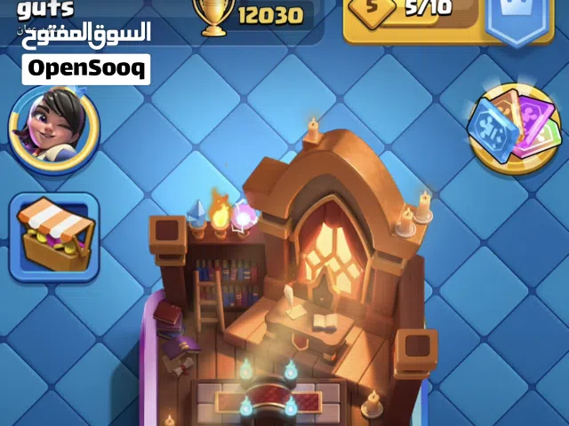 بيع حساب كلاش رويال فوق 12000 الف كأس وتقريبا 5000 جوهرة Arena 29 بسعر مناسب