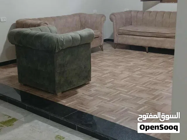 بيع صالون لونه بيج واخضر