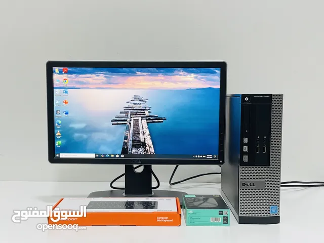 Dell Desktop Core i5 4th Gen Ram 8GB SSD 256GB With Moniter Full set