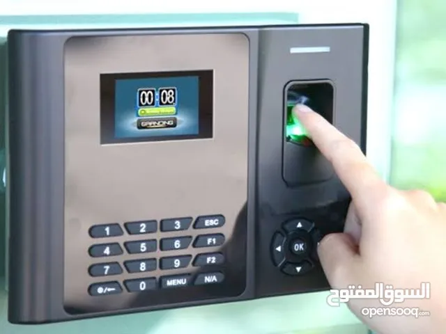 جهاز بصمه الاصبع والوجه والكارت والرقم السري في الرياض الان