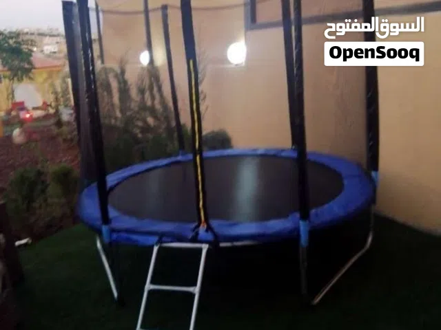 العاب ترامبلين جوده عاليه عدت احجام متانه وقوه  سلم مع ترامبلين يوجد خدمة توصيل وتركيب