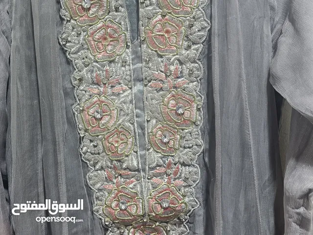 party wear Embroidered dress with dupatta and trouser