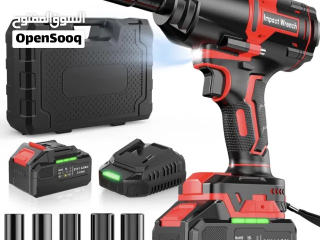 دريل لقمه عدد 2 ماركات Impact Wrench و Teeno