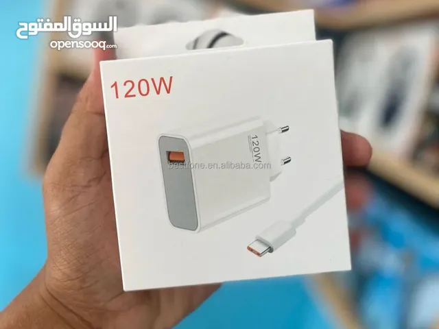 شاحن الهاتف النقال السريع بقوة 120 وات و6 امبير حقيقية لهواتف شواني واي هاتف يدعم هذه القوة