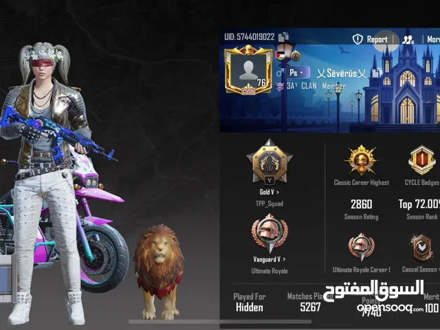 Pubg Accounts and Characters for Sale in Amman