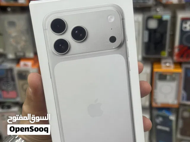 ايفون 17 برو ماكس فضي I phone 17 pro max 256