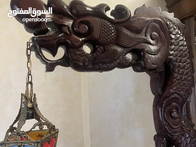 أناره عموديه خشب زان  ثقيل