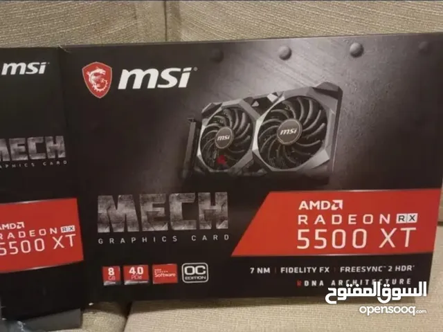Msi Rx 5500 xt 8GB