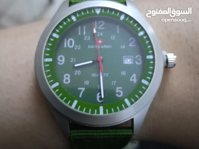 ساعه ماركة سويس ارمي swiss Army Quartz صناعه سويسري اصلي