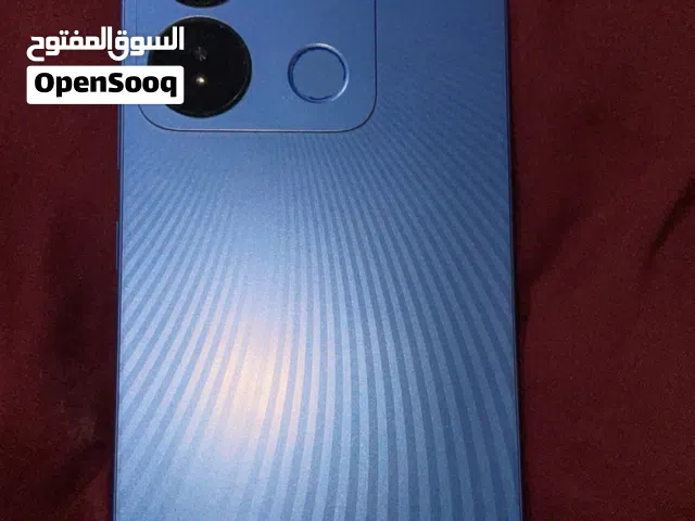 هاتف إنفينيكس سمارت 7 مستعمل بحالة التواصل واتس اب ممتازة - أزرق مع شاحن و64 جيجابايت