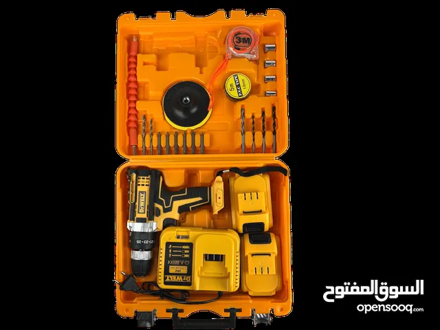 السلام عليكم دريل شحن +عده كلش مرتب ويتحمل شغل توصيل الكل المحافظات