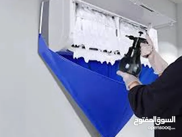 تنضيف المكيفات دون فكها اسبليت وشباك