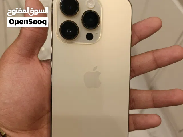 Iphone 14 pro 10/10 condition battery health is 96% gold color all okey piece with box and charge