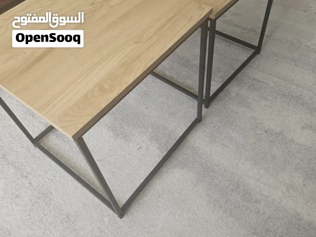 nesting wooden side tables