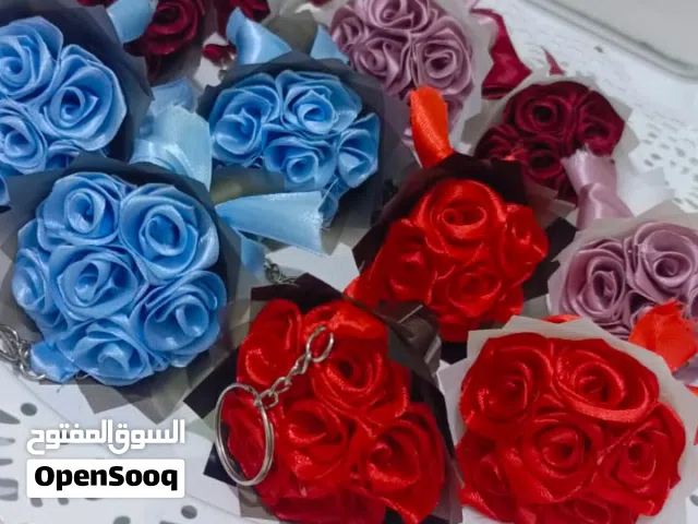 مداليات باقة ورد صناعي