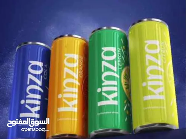 مشروبات كينزا 250ml 300ml متوفرة