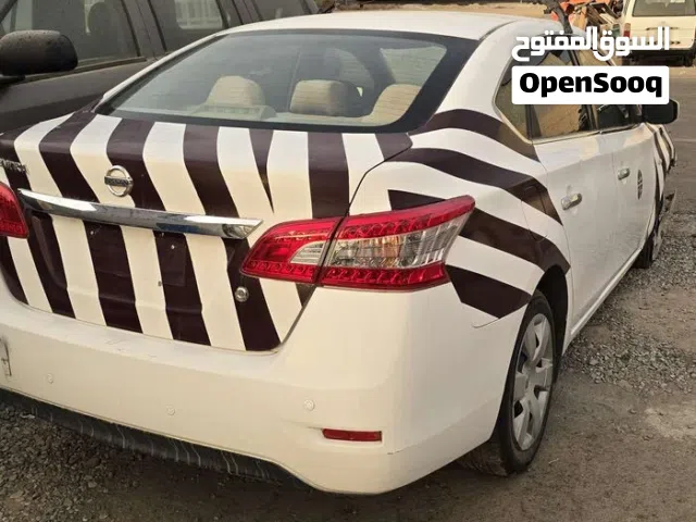 قطع غيار سكراب نيسان سنترا 2019 خليجي نظيف ممشا بسيط Cut off Nissan Sentra