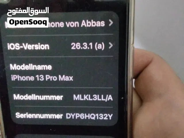 IPHONE 13 PRO MAX ماداخل تصليح