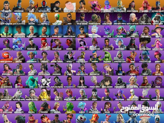 حساب فورت و روكت للبيع