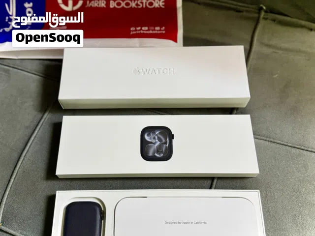 Apple watch series 11 46mm GPS+Cellular jet Black Brand New Bought from Jarir Bookstore Price 2000