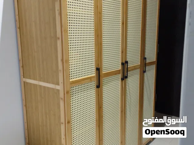 4 Door Wooden Wardrobe Freestanding