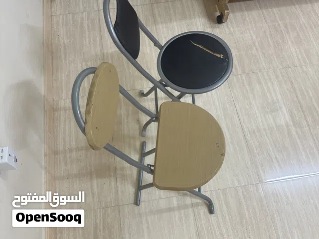 Foldable two chairs for two riyals