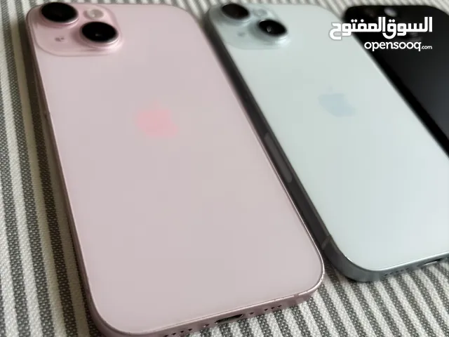Iphone 15 black and pink 128GB used