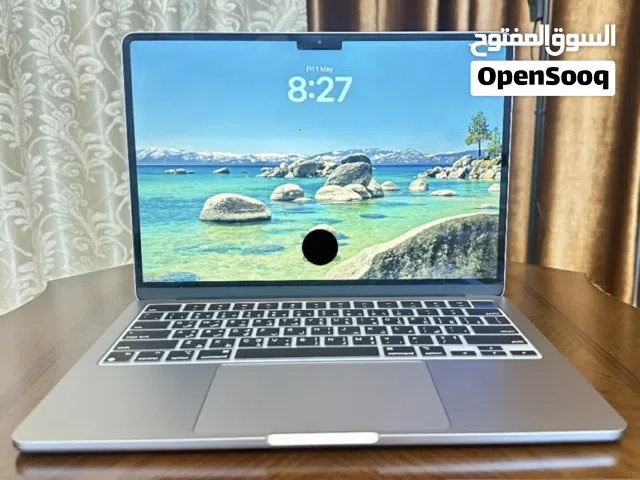 MacBook Air M2 (2022) للبيع – نظيف جدًا واستخدام خفيف