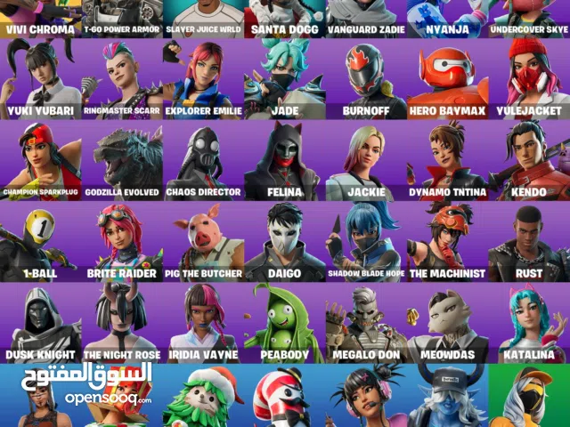 حساب فورت نايت للبيع