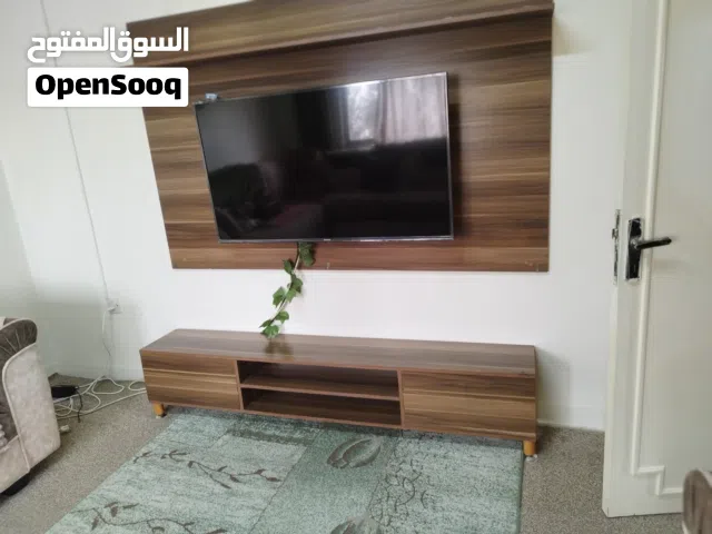 بوفيه خشبي لون بني للبيع