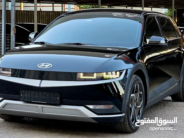 IONIC 5 2022 وارد كوري لون اسود مميز فحص كامل من دون ملاحظات صنف عالي كلين تايتل من دون حوادث