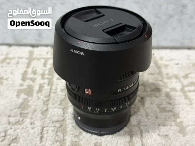 تم تخفيض السعر..بحالة ممتازة مع جميع ملحقاتها FE 24mm F1.4 Lens  Prime lens Wide Range