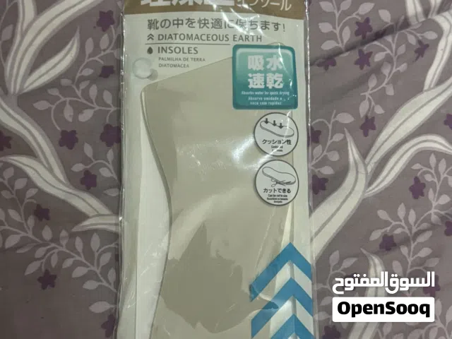 Daiso Japan Diatomaceous Earth Shoe Insoles (24–27 cm)