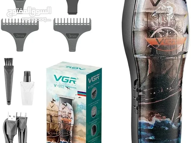 ماكينة حلاقة الشعر VGR 953 متعددة الألوان تتعامل مع الشعر المجعد والخشن دون شد أو جذب