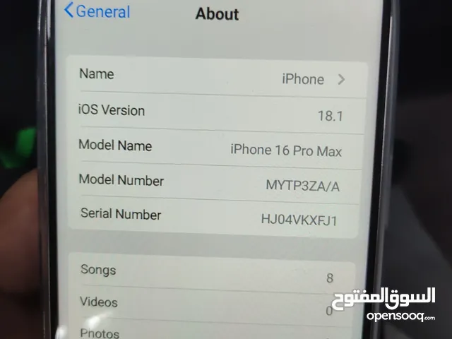 i phone 16 pro max copy phone 256 storage