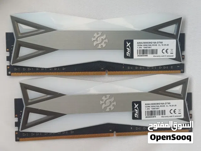 XPG Ram ddr4 16gb(8×2)