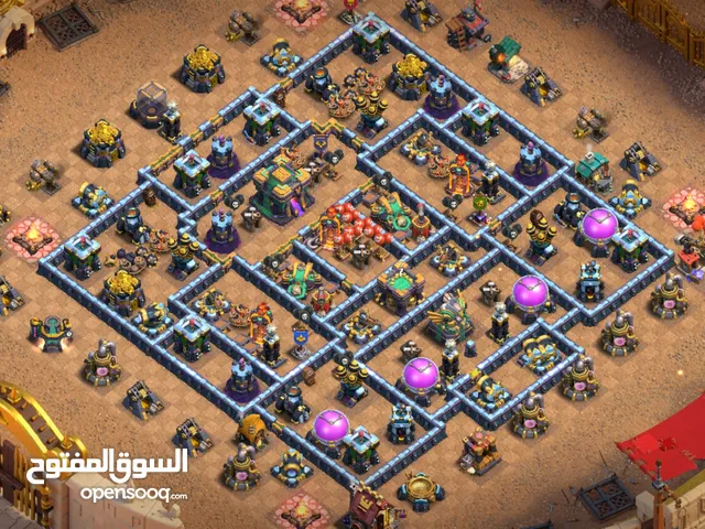 كلاش اوف كلانس تاون 14 شبه ماكس