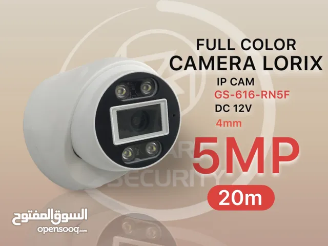 كاميرا مراقبه لوريكس CAMERA LORIX 5MP  GS-616-RN5F  DC12V  4mm FULL COLOR  40M